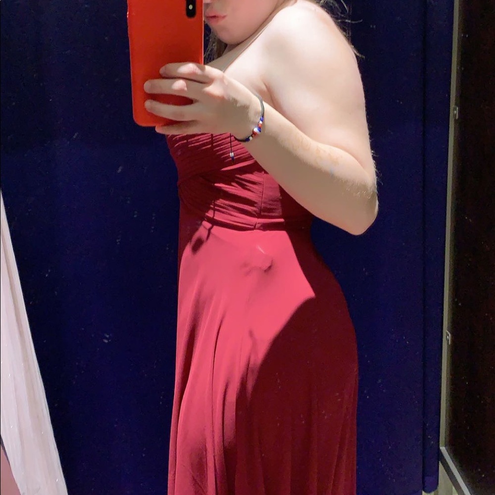 Maroon Prom Dress